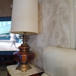 Carnival glass lamps 2