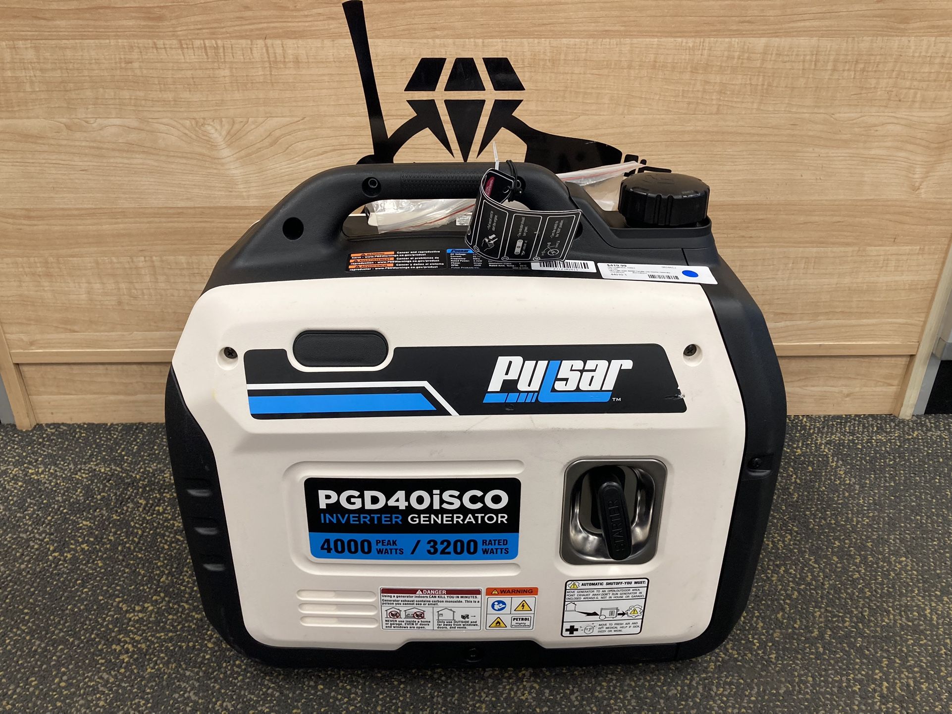 Pulsar 4000W Super Quiet Inverter Gasoline