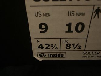 Brand new not used at all  size is 8 n a half