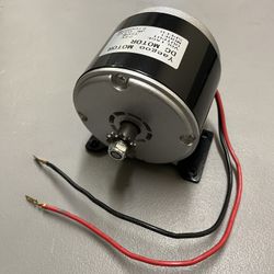 Brushed Permanent Magnet Electric Motor for E Scooter 24V 350W 2700RPM 