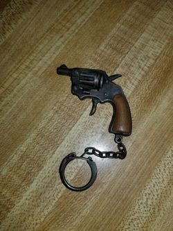 Vintage Mini Cap Gun Key Chain