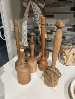 Assorted Vintage Mashers