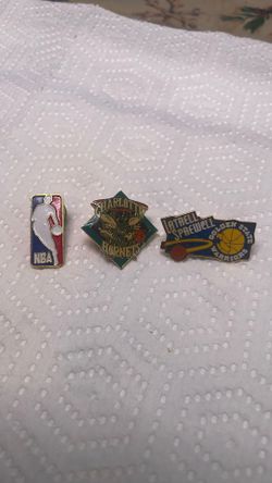 Vintage NBA Pins
