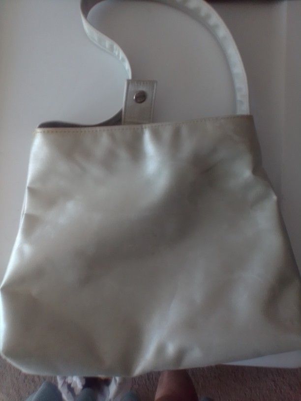 Calvin Klein Women's Handbag Purse Silver 