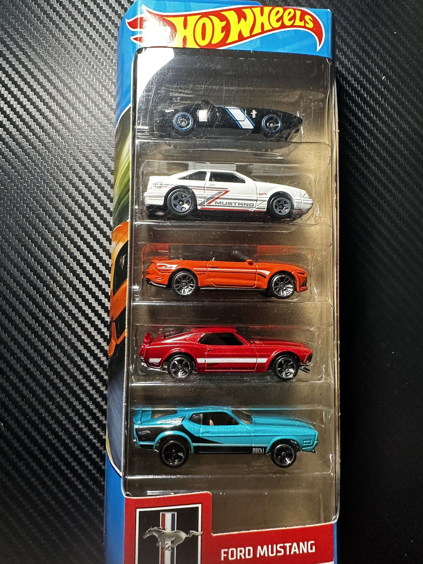 Ford Mustang Hotwheels 5PK