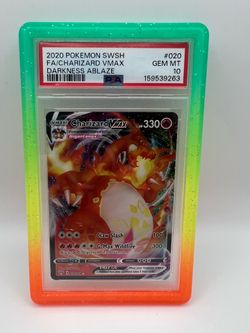 2020 Pokemon Sword & Shield: Darkness Ablaze Charizard VMAX #020 PSA 10