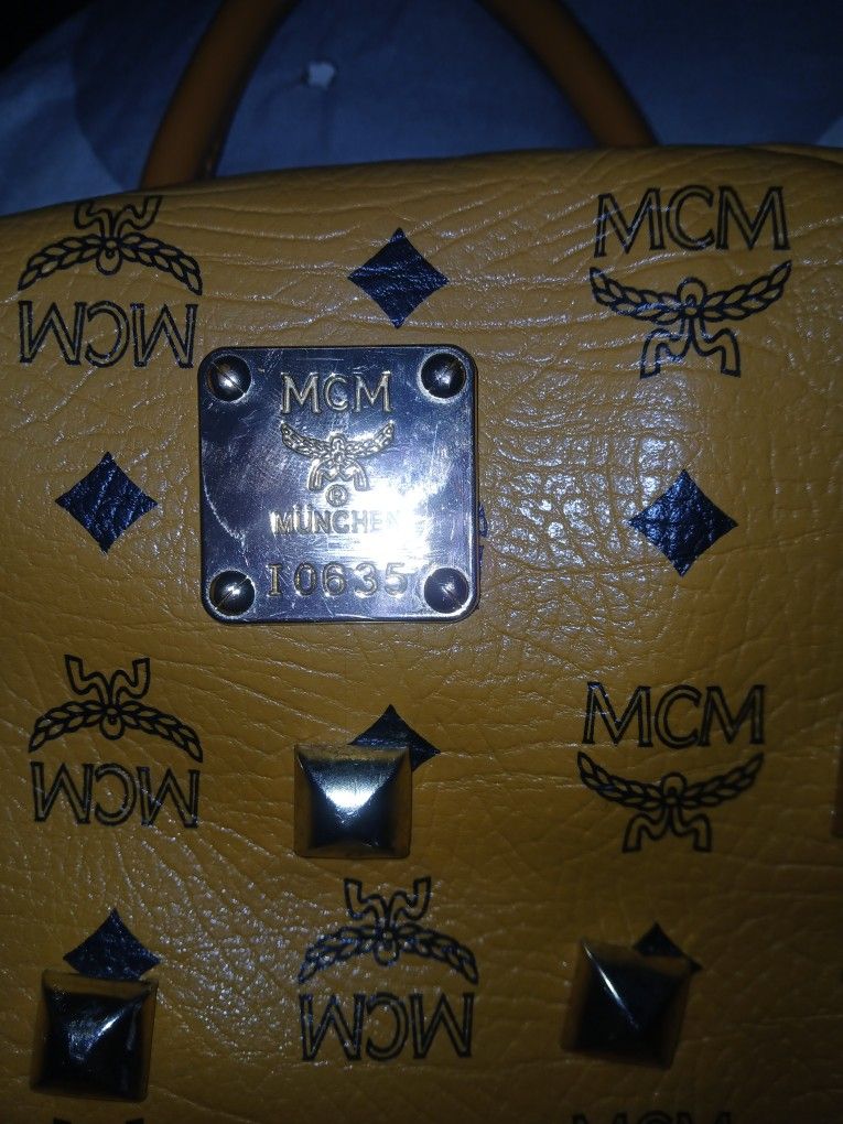 MCM LEATHER BAG