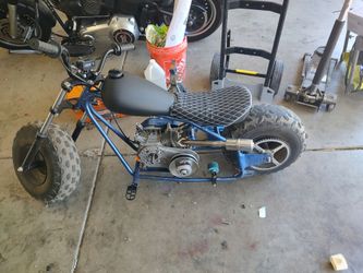 Stretched mini bike