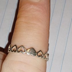 Sterling Silver Heart Ring
