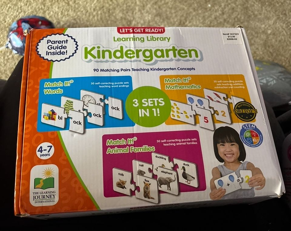 Let’s Get Ready Kindergarten Set