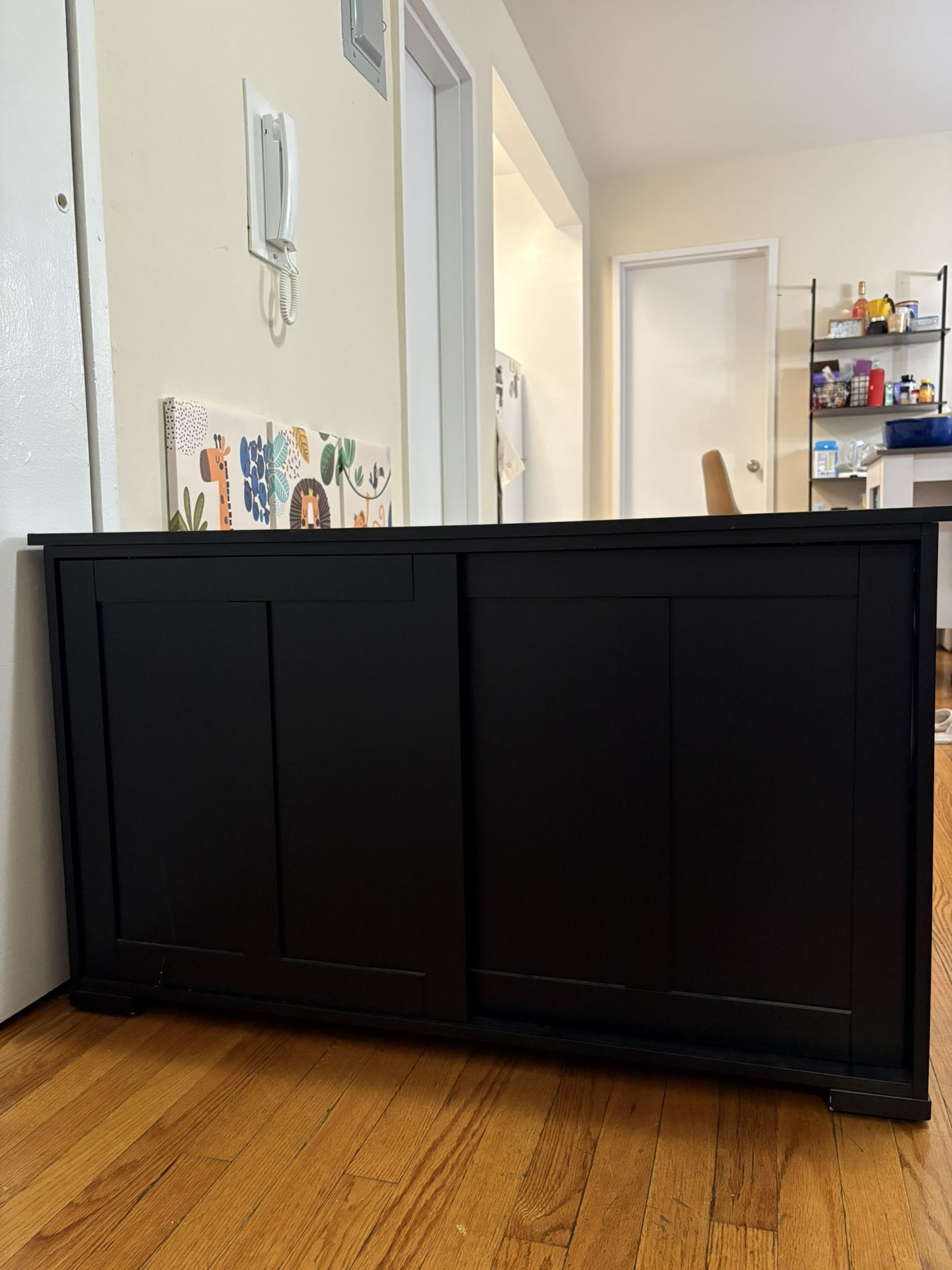 Storage Cabinet, Black