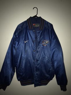 Vintage Wizards Satin Jacket Nike Size Large