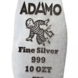 10oz 999 Fine Silver Bar 