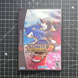 Dreamcast Sonic Adventure 2 Custom Case - NO GAME OR MANUAL