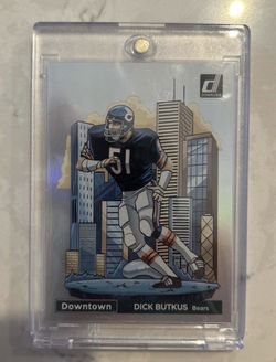 Donruss Dick Butkus Downtown Bears Football Card