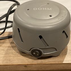 Dark Grey Dohm sound machine 