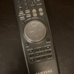 VCR remote control
