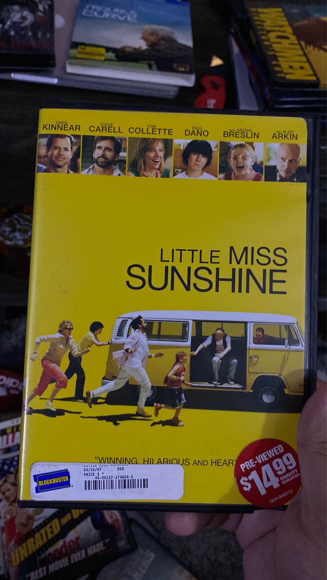 Little miss sunshine dvd