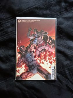 DC Justice League Incarnate (2022) Cover C 1:25 Chris Burnham Variant