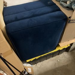 Blue Ottoman 