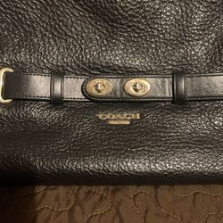 All Leather Coach Purse 