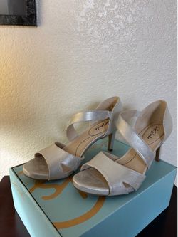 Sandal Heels - Silver