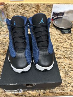 New Air Jordan 1 Mid Blue/Black Size 5Y