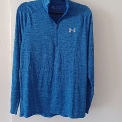 Men's Quarter Zip Athletic Shirt  (Size M)
