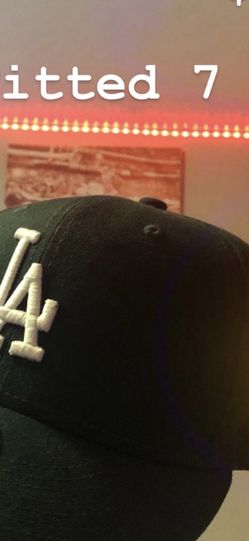 LA Dodgers forest Green 7 5/8