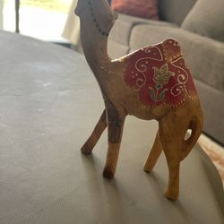 A Camel Statue/figurine 8” Height, Got From North Africa 