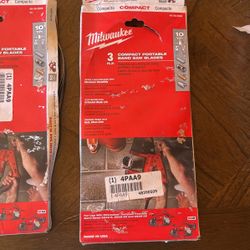 Milwaukee bandsaw blade