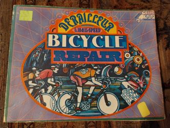 Vintage Derailleur Bicycle Repair Manual 5, 10,  & 15 Speed, 1972