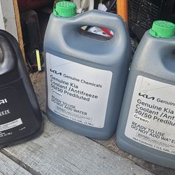 Kia Hyundai Antifreeze Green Coolant