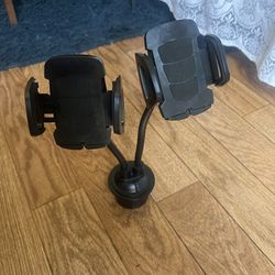 Dual Cup Cellphone Holder