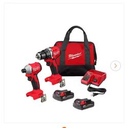 Milwaukee Drill And Impact Combo BRAND NEW 