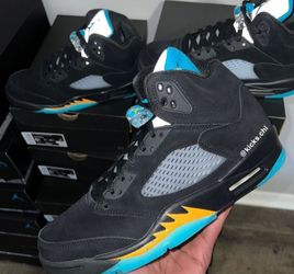 Retro Jordan "Aqua" 5's