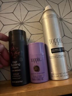 Hair fiber and spray