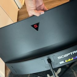 Gaming Monitor 185hz Curved