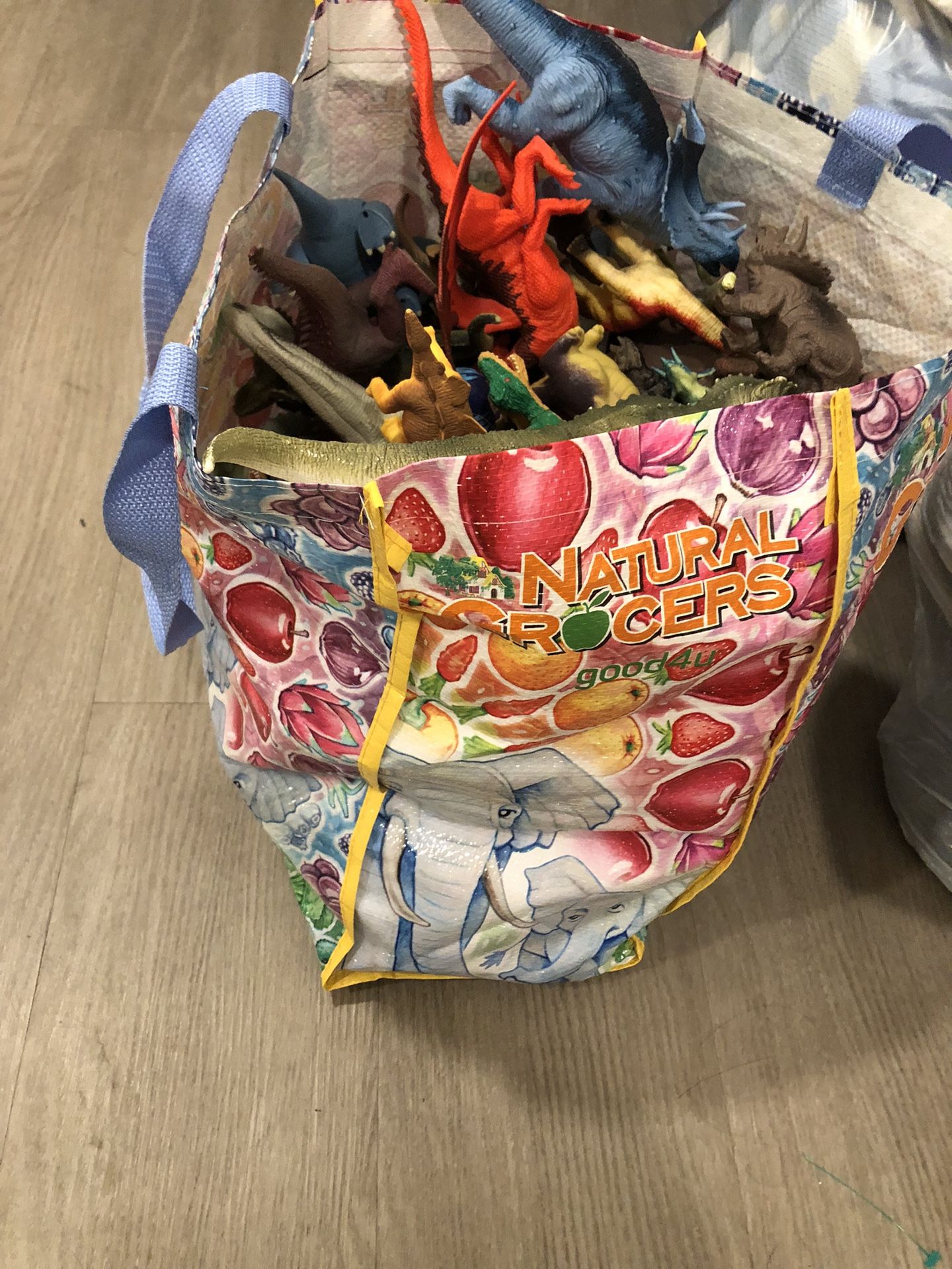 One Whole Bag Full Of Dinosaurs