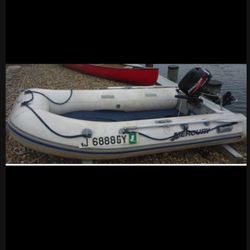 2005 Mercury Dinghy With 6hp 