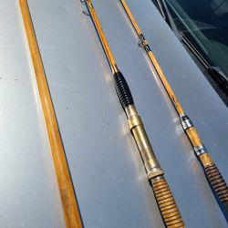 Vintage Fishing Poles