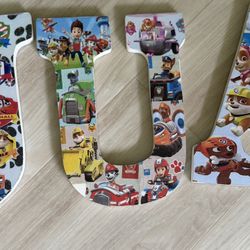 Paw Patrol Letters