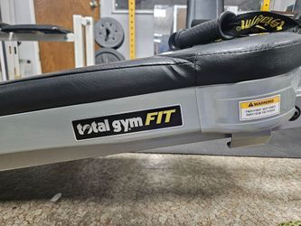 Total Gym FIT w/ Accessories, Leg Pulley Kit & Manuals