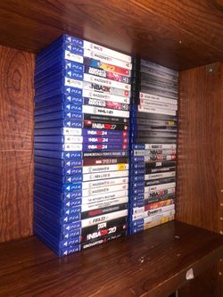 Stack Two PlayStation 4 & 5 Video Game PS4 PS5 Large Collection
