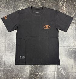 Orange Chrome Hearts Shirt