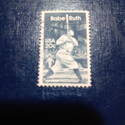 Antique Babe Ruth Stamp
