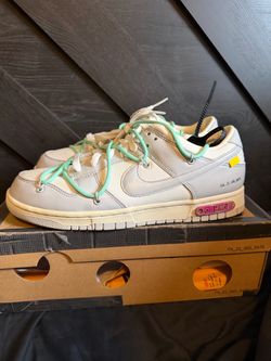 Nike Dunk Low Off-White "Lot 4 of 50" Size 9