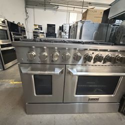 48” Kutch Gas Range Stainless Steel 