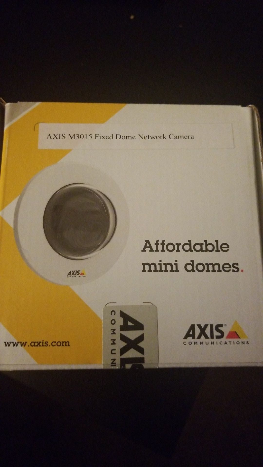 NEW Axis M3015 Dome Network Camera