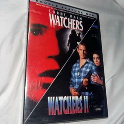 Watchers / Watchers II DVD 1988/1990 Double Feature Corey Haim 1 2 RARE NEW $25